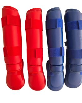 Shin Guard and Instep – Red or Blue